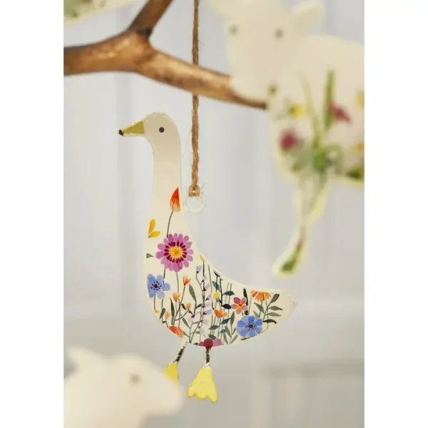 Hanging Metal Farm Animal Decorations - Image 5