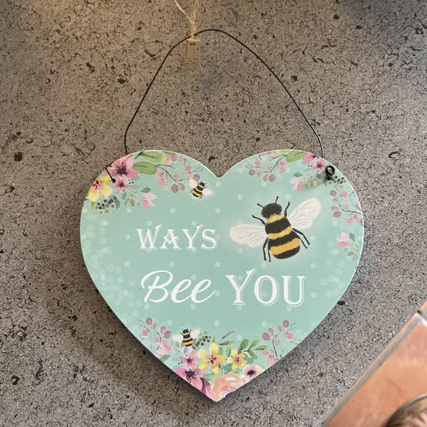 Bee Happy Sign