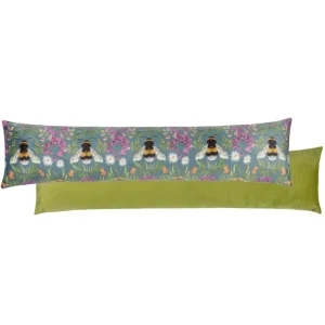 House of Bloom Zinnia Draught Excluder Blue