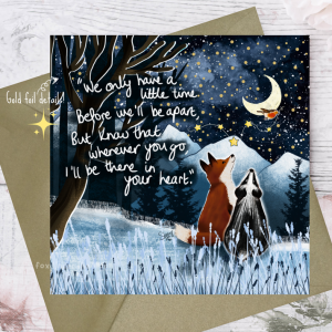 A Little Time Greeting Card