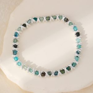 Green Moss Agate Bracelet