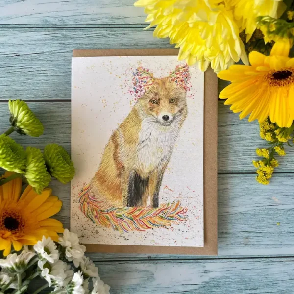 Eco Friendly  Colourful Greetings Card - Image 3