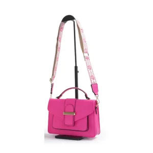 Crossbody/Grab Bag with Pocket On the Front and Buckle