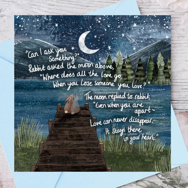 Apart Greeting Card