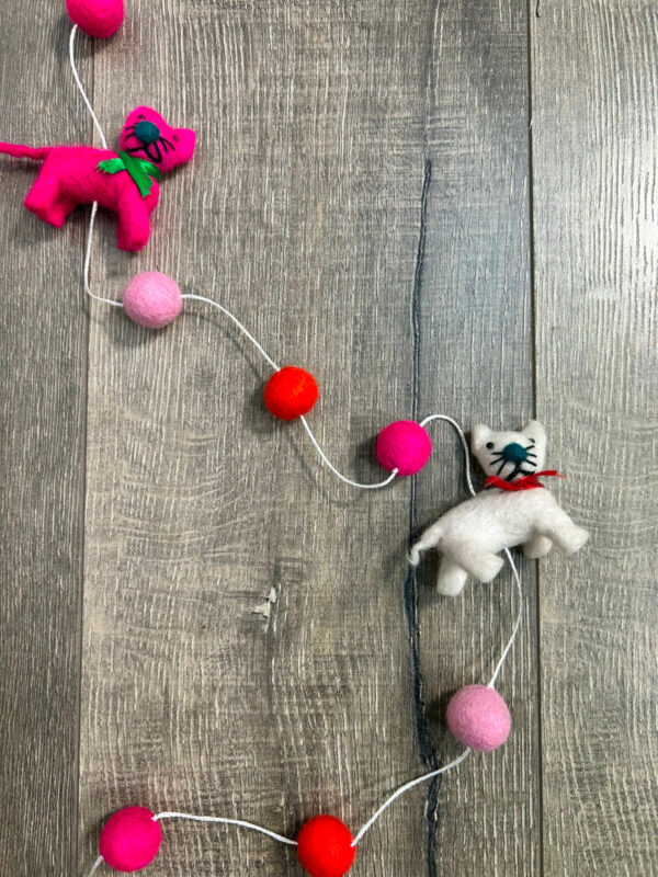 Felt Hanging Cat String - Image 2