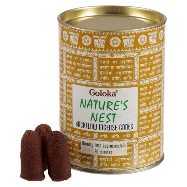 Goloka Backflow Incense Cones