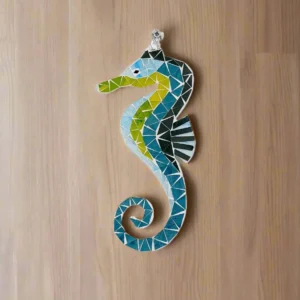Seahorse Mosaic Wall Hanging