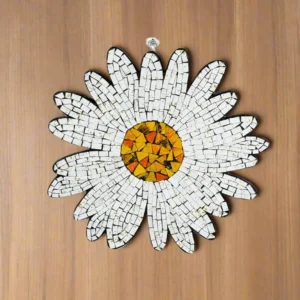 Mosaic Flower Wall Hanging