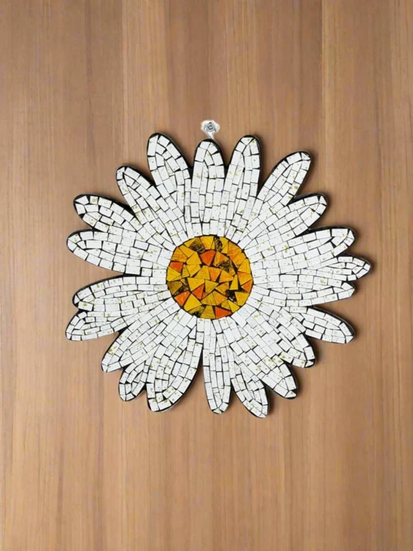Mosaic Flower Wall Hanging