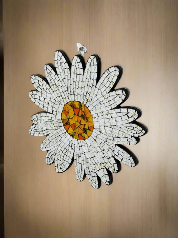 Mosaic Flower Wall Hanging - Image 2