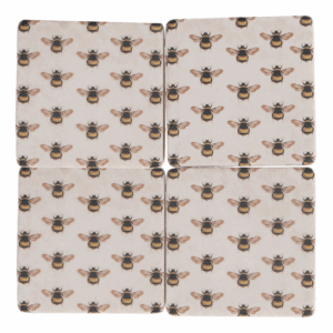 Resin Coaster 10cm - Bees