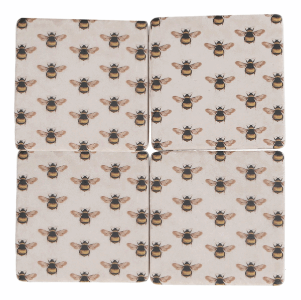 Resin Coaster 10cm - Bees