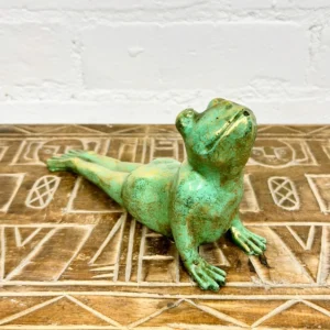Gold Cobra Yoga Frog
