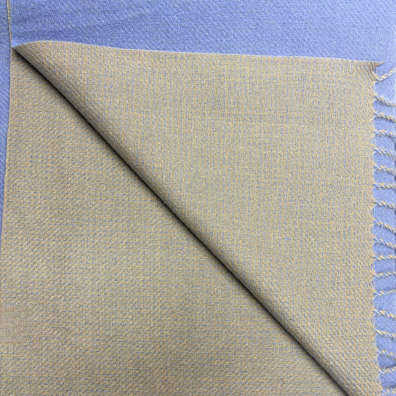 Premium Two-Tone Cashmere Blend Winter Scarf - Image 16