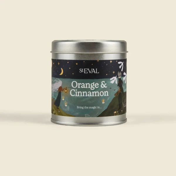 Candle in a Tin - Orange&Cinnamon