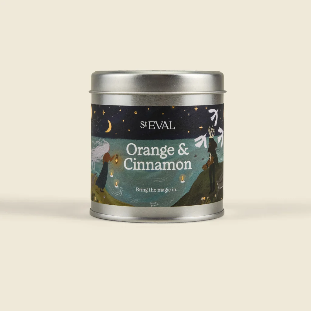 Candle in a Tin - Orange&Cinnamon