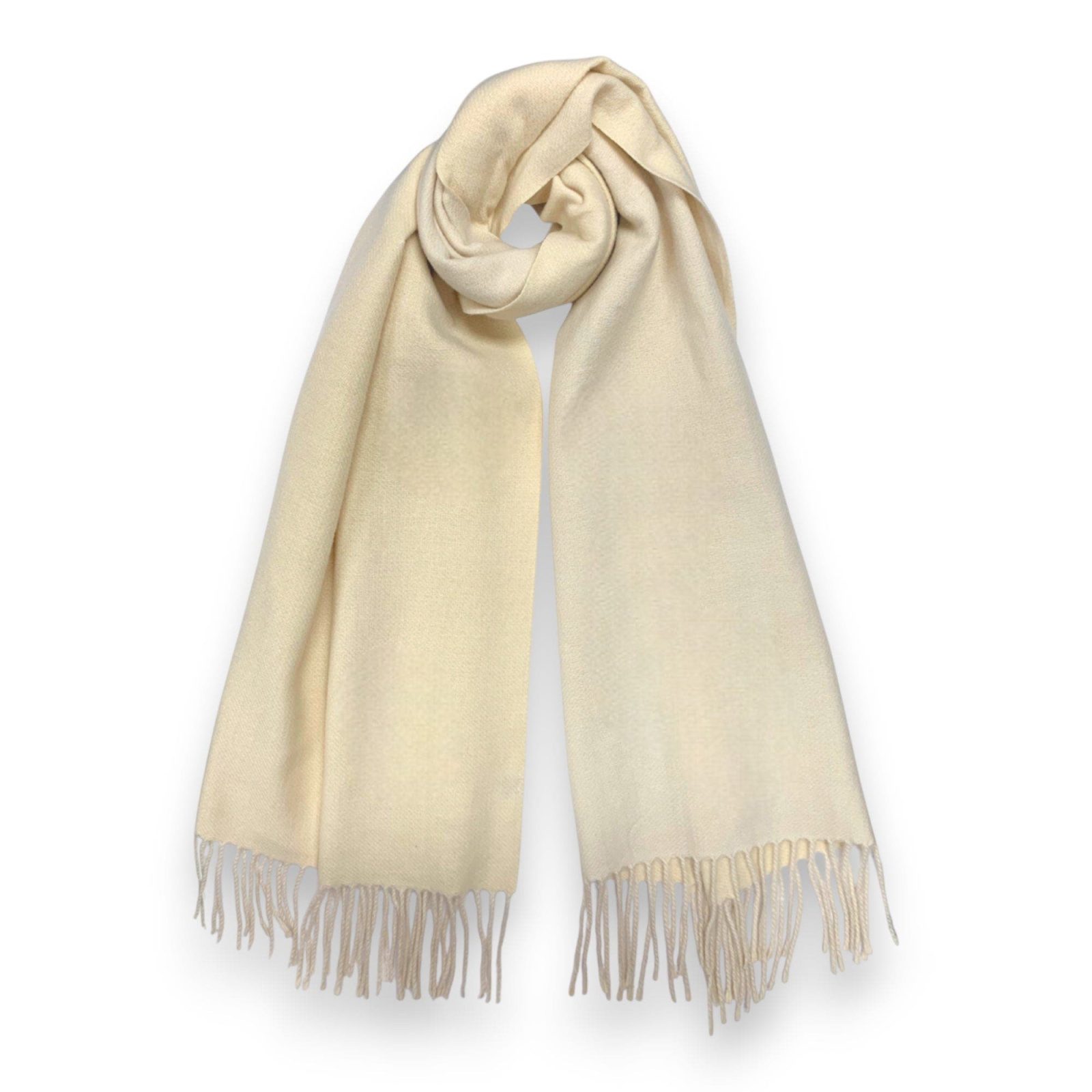 Premium Two-Tone Cashmere Blend Winter Scarf - Image 27