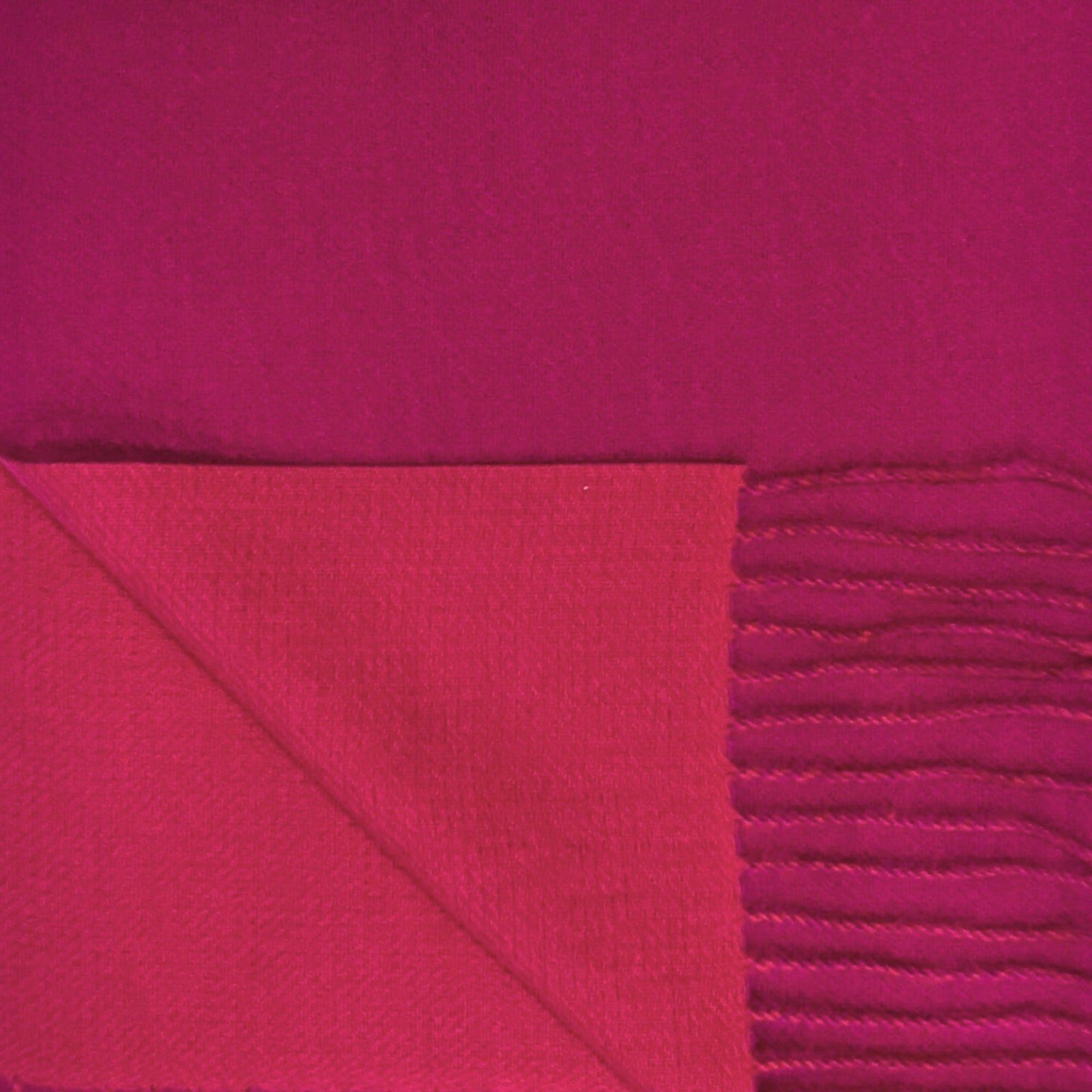 Premium Two-Tone Cashmere Blend Winter Scarf - Image 30