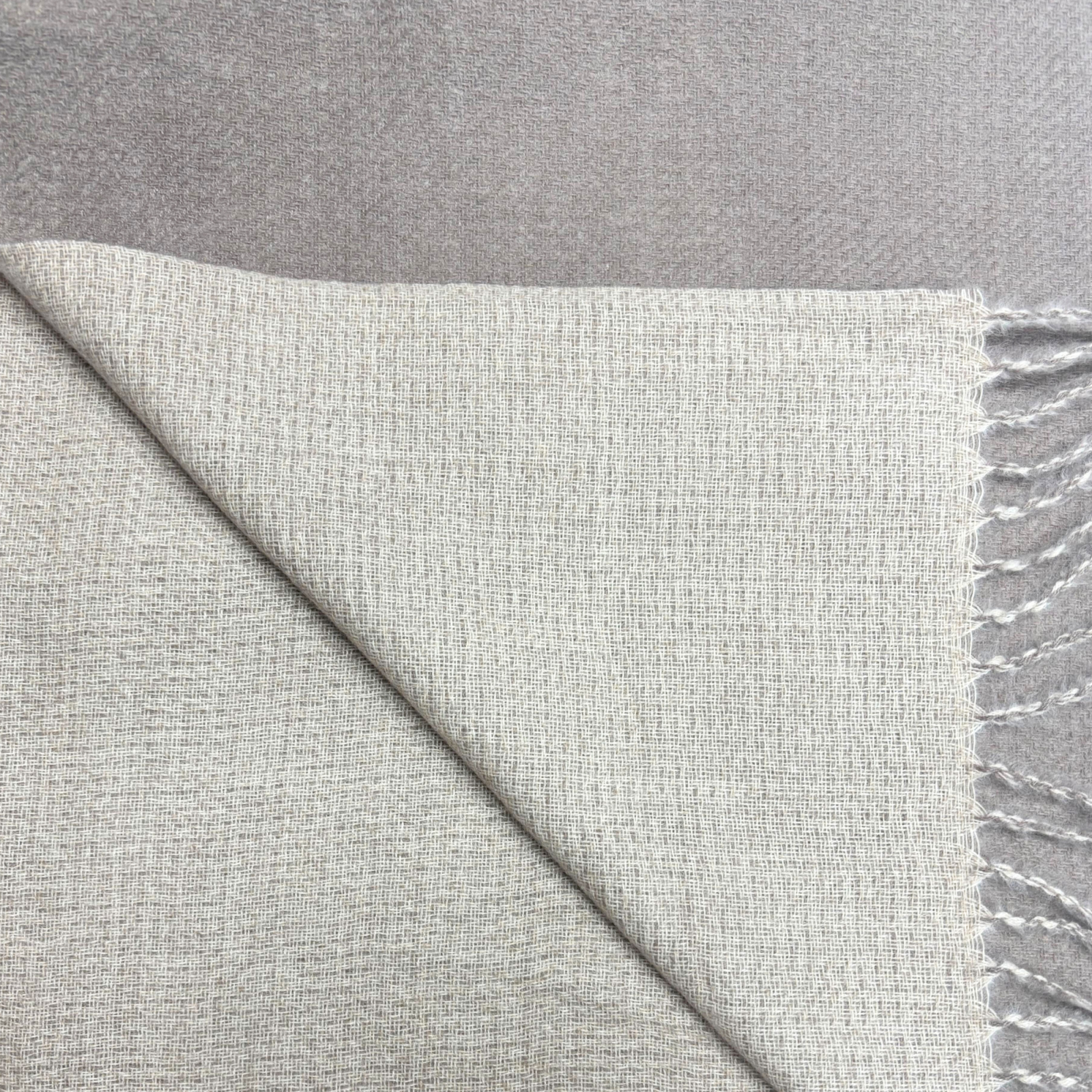 Premium Two-Tone Cashmere Blend Winter Scarf - Image 22